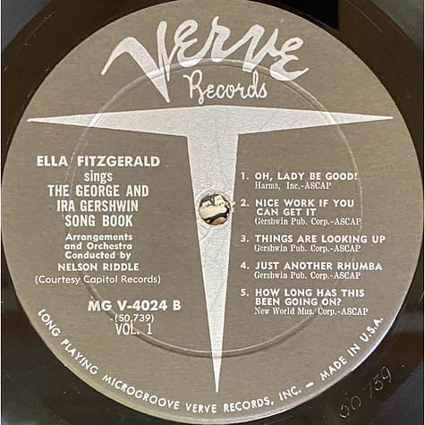 Ella Fitzgerald - Sings The George And Ira Gershwin Song Book (Vol. 1)