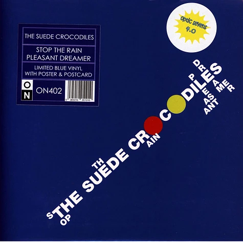 The Suede Crocodiles - Stop The Rain Blue Vinyl Edition - Vinyl 7