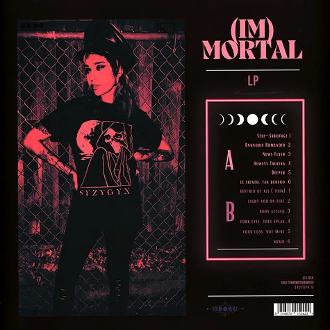 S Y Z Y G Y X - Im(mortal) Cornetto Black/White Vinyl Edition