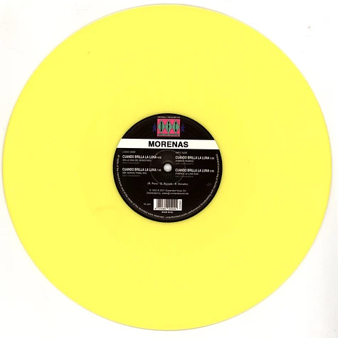 Morenas - Cuando Brilla La Luna Yellow Vinyl Edition