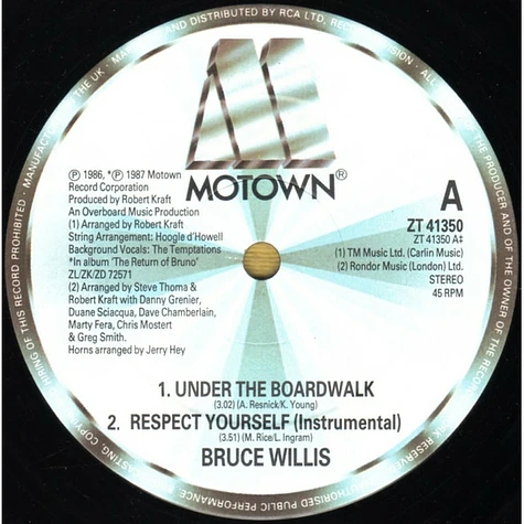 Bruce Willis - Under The Boardwalk