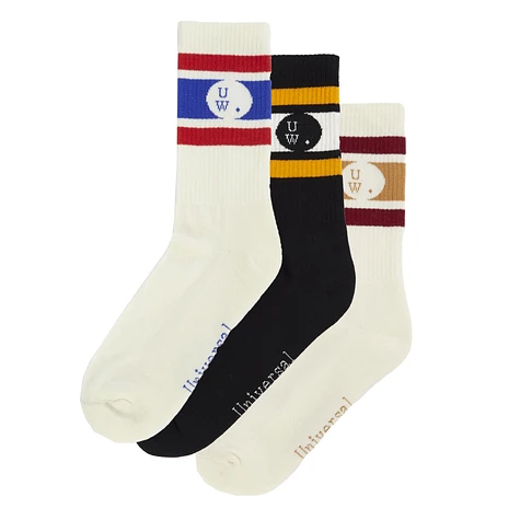Universal Works - Sport Socks (Pack of 3)