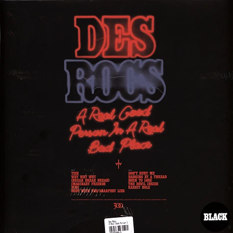 Des Rocs - A Real Good Person In A Real Bad Place