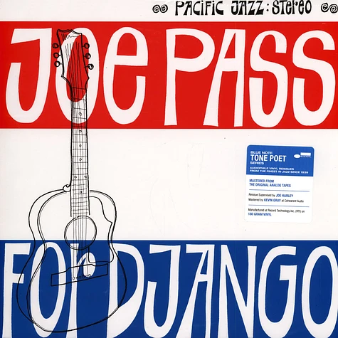 Joe Pass - For DJango Tone Poet Vinyl Edition