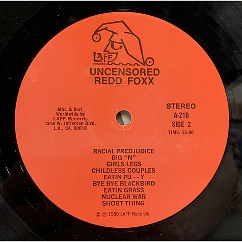 Redd Foxx - Uncensored