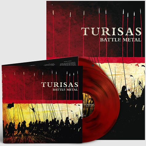 Turisas - Battle Metal Warpainted Red Vinyl Edition