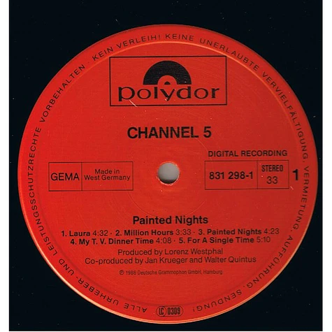 Channel 5 - Painted Nights