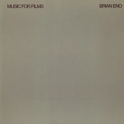 Brian Eno - Music For Films