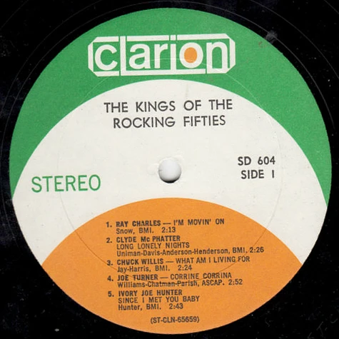 V.A. - The Kings Of The Rocking Fifties