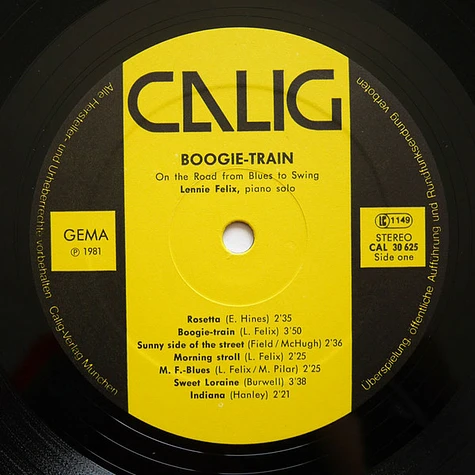 Lennie Felix - Boogie-Train (On The Road From Blues To Swing)