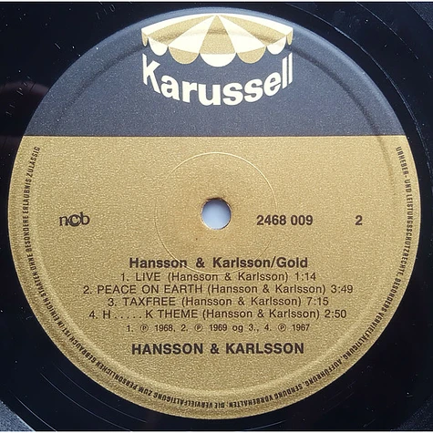 Hansson & Karlsson - Gold