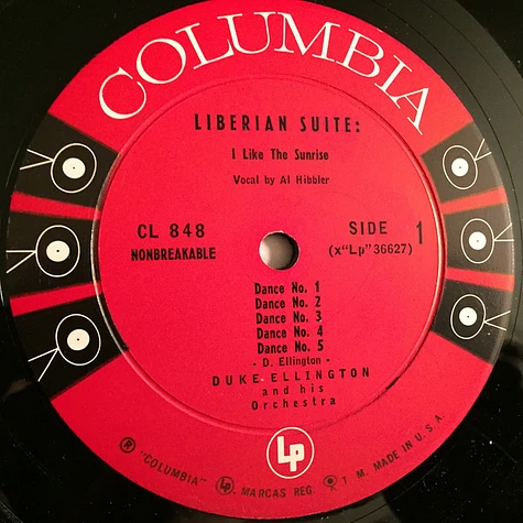 Duke Ellington And His Orchestra - Liberian Suite And A Tone Parallel To Harlem