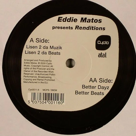 Eddie Matos - Presents Renditions