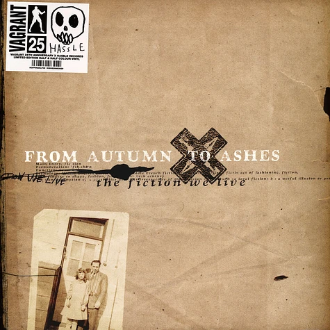 From Autumn To Ashes - The Fiction We Live Yellow & Brown Solit Vinyl Editoin