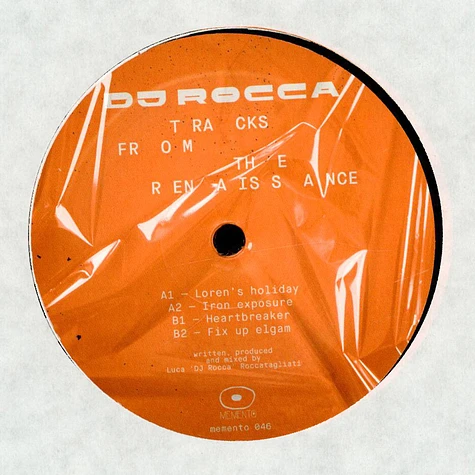 DJ Rocca - Tracks From The Renaissance