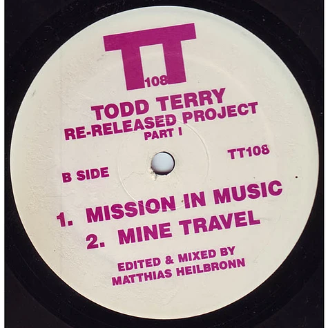 Todd Terry - Re-Released Project Part 1