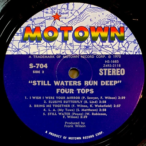 Four Tops - Still Waters Run Deep