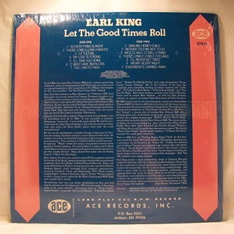 Earl King - Let The Good Times Roll