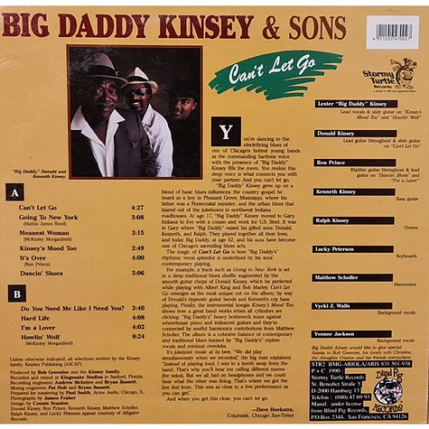 Big Daddy Kinsey & Sons - Can't Let Go