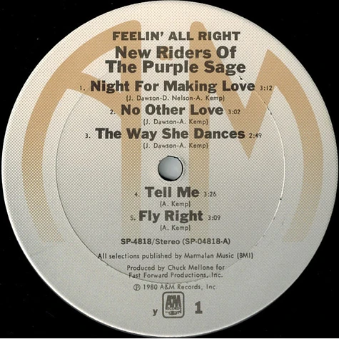 New Riders Of The Purple Sage - Feelin' All Right