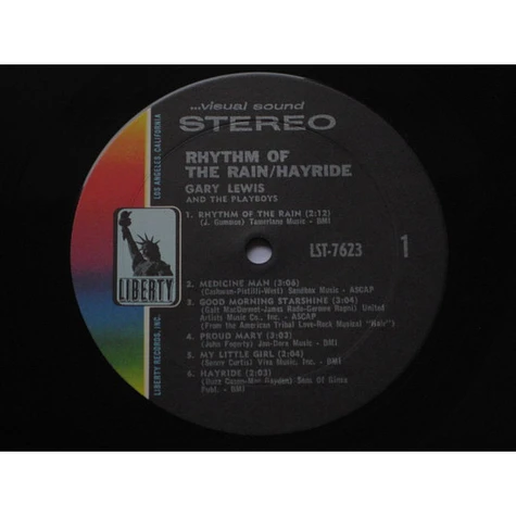 Gary Lewis & The Playboys - Rhythm Of The Rain / Hayride