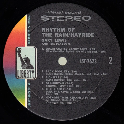 Gary Lewis & The Playboys - Rhythm Of The Rain / Hayride