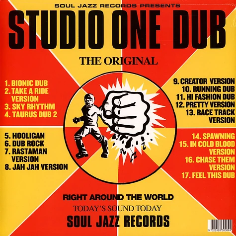 Soul Jazz Records presents - Studio One Dub Orange Vinyl Edition