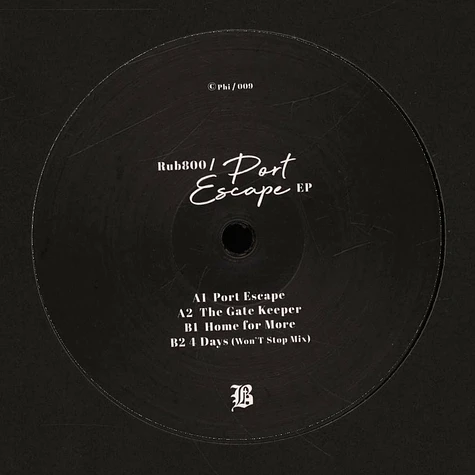 Rub800 - Port Escape EP