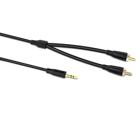 QED - CONNECT 3,5 mm Klinke auf Cinch-Kabel 1,5 Meter