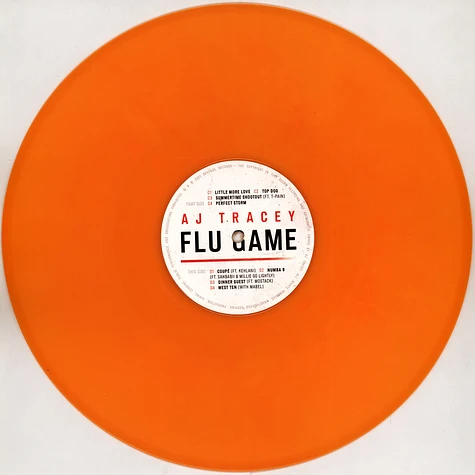 AJ Tracey - Flu Game Colored Vinyl Edition