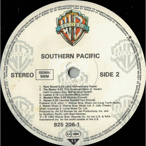 Southern Pacific - Southern Pacific