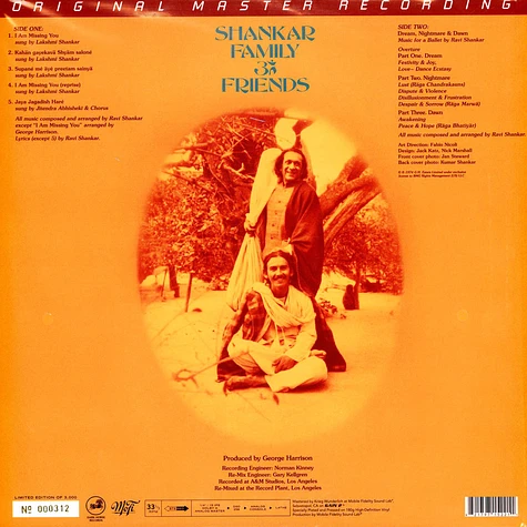 Ravi Shankar - Shankar Family & Friends