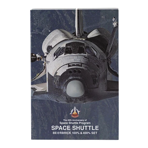 Medicom Toy - 100% + 400% Space Shuttle Be@rbrick Toy