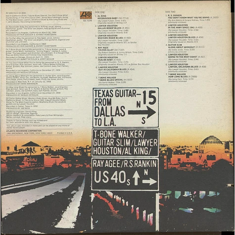 V.A. - Texas Guitar - From Dallas To L.A.
