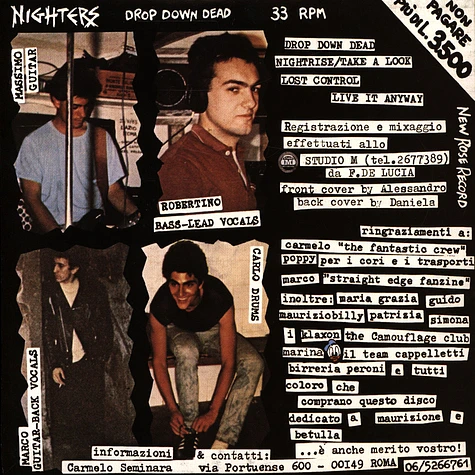 Nighters - Drop Down Dead EP