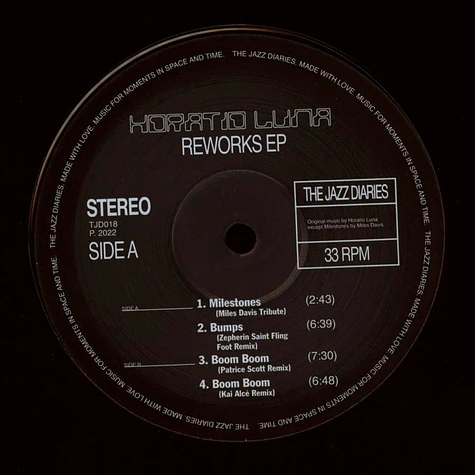 Horatio Luna - Reworks EP
