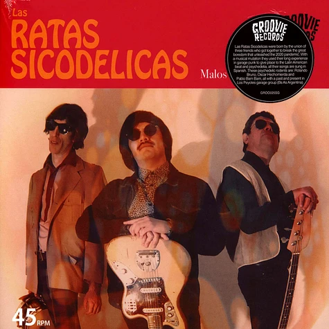 Las Ratas Sicodelias - Malos Viajes / Felicidad Colored Vinyl Edition