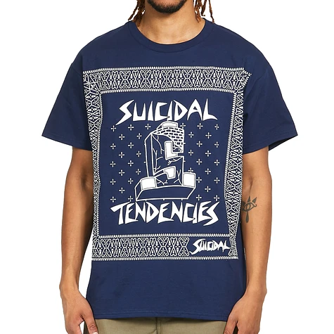 Suicidal Tendencies - Brick Logo Bandana T-Shirt