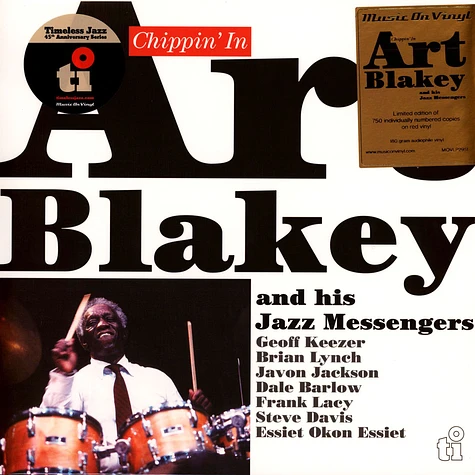 Art Blakey And His Jazz Messengers - Chippin' In Red Vinyl Edition