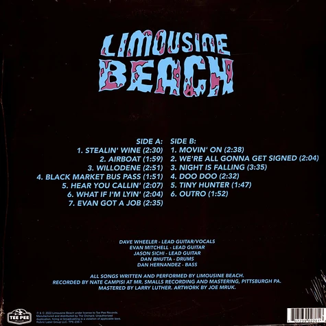 Limousine Beach - Limousine Beach Ocean Blue Vinyl Edition