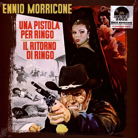 Ennio Morricone - OST Una Pistola Per Ringo / Il Ritorno Di Ringo Record Store Day 2022 Clear Red Vinyl Edition