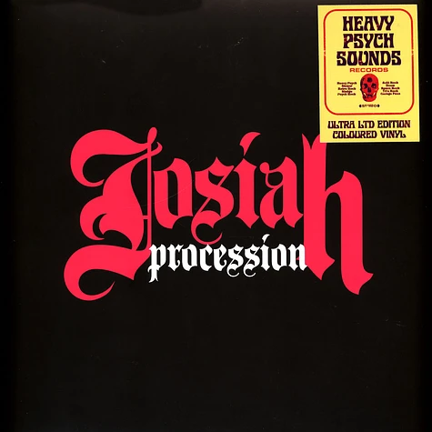 Josiah - Procession Black-Magenta-Silver Vinyl Edition