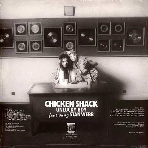 Chicken Shack - Unlucky Boy Yellow Vinyl Edition