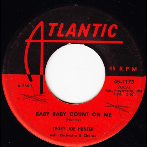 Ivory Joe Hunter - You're On My Mind / Baby Baby Count On Me