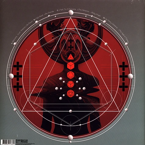 Roine Stolt's The Flower King - Manifesto Of An Alchemist Solid Red & Black Vinyl Edition