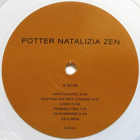 Potter Natalizia Zen - Shut Your Eyes On The Way Out