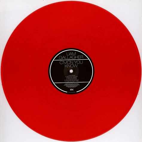 Liam Gallagher - C'MON YOU KNOW Red Vinyl Edition