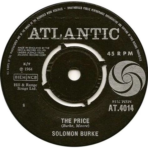 Solomon Burke - The Price