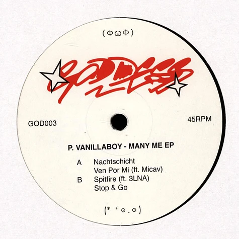 P. Vanillaboy - Many Me EP