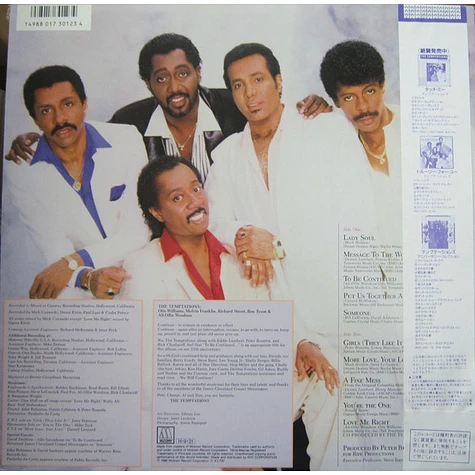 The Temptations - To Be Continued...